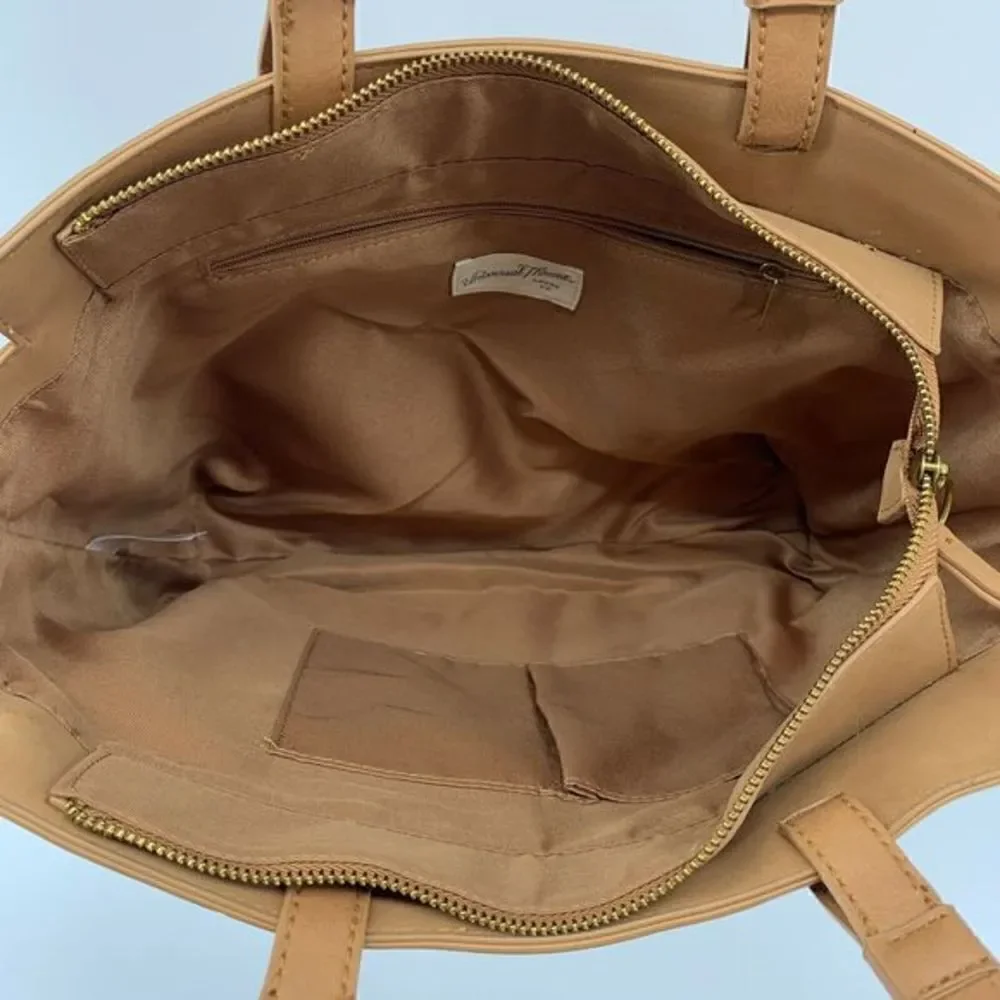 Sherpa Brown Shoulder Bag Tote Universal Thread